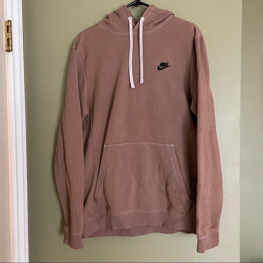 Nike Fleece Hoodie Brown
